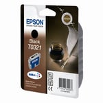 Afbeelding van Epson T0321 inktcartridge zwart (origineel) | EPST032140