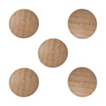 Afbeelding van Legamaster Wooden magneten | beukenhout | 5 stuks | LEG7-181725