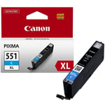 Afbeelding van Canon CLI-551C XL inktcartridge cyaan hoge capaciteit (origineel) | CANCLI551CXL