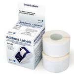 Afbeelding van Seiko SLP-2RLH adresetiketten wit | 28 x 89mm | 520 etiketten | SEI42100610