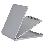 Afbeelding van Maul 2354808 MAULcase klembord | A4 | aluminium | grijs | met opbergvak | MAU2354808