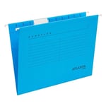 Afbeelding van Atlanta Euroflex verticale hangmap | A4 | V-bodem | blauw | 25 stuks | ATL2652742600