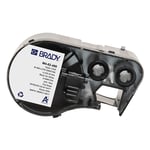 Afbeelding van Brady M4-82-499 nylonweefsel labels zwart op wit | 9,53 mm x 9,53 mm (origineel) | BRAM4-82-499