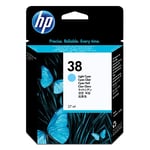 Afbeelding van HP C9418A nr. 38 inktcartridge licht cyaan (origineel) | HPC9418A
