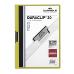 Afbeelding van Durable 220005 Duraclip klemmap | A4 | groen | DUR220005
