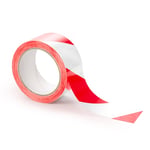 Afbeelding van Rillstab T61808 vloermarkeringstape | pvc | rood-wit | RILT61808