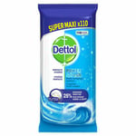 Afbeelding van Dettol Power & Fresh Reinigingsdoekjes | Oceaan | 110 stuks | QC-DE-01069