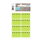 Afbeelding van Herma 3775 diepvriesetiketten | 26 x 40 mm | fluorgroen | 48 etiketten | HER3775