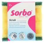 Afbeelding van Sorbo Schuurspons | met handgreep | 2 stuks | SO430NA9014
