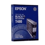 Afbeelding van Epson T480 inktcartridge zwart (origineel) | EPST480
