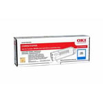 Afbeelding van OKI 43324423 toner cartridge cyaan (origineel) | OKI43324423