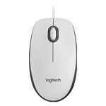 Afbeelding van Logitech M100 muis | optisch | bedraad | wit | LOG910-005004