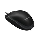 Afbeelding van Logitech B100 muis | optisch | bedraad | zwart | LOG910-003357