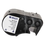 Afbeelding van Brady M5-125-492 FreezerBondz polyester labels zwart op wit | 25,4 mm x 44,45 mm (origineel) | BRAM5-125-492