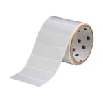 Afbeelding van Brady THT-18-413-3 label polyester mat zilver 76,20 x 25,40 mm (origineel) | BRATHT-18-413-3