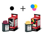 Afbeelding van Lexmark bundel 70(black) + 20(color) | LEXB-70-20