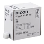 Afbeelding van Ricoh type JP12 inktcartridge zwart (origineel) | RIC817104