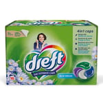 Afbeelding van Dreft 4 in 1 Caps | ultimate care blue dream | 16 stuks | 352gr | QC-DR-00570