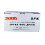 Afbeelding van Utax 4463510016 / CLP 3635 toner cartridge geel (origineel) | UT4463510016