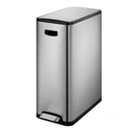 Afbeelding van EKO Ecoslim duo pedaalemmer (2 x 20 liter, mat RVS) | EK240NA6692