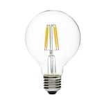 Afbeelding van Q-Nomic E27 filament LED-gloeilamp | 4W (40W) | warm wit | peermodel | QNLED01138