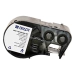 Afbeelding van Brady M4C-750-595-BK-WT tape vinyl wit op zwart | 19,05 mm x 7,62 m (origineel) | BRAM4C-750-595-BK-WT