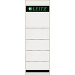 Afbeelding van Leitz 1642 rugetiketten | grijs | zelfklevend | breed | 61 mm x 191 mm | 10 etiketten | LEI16420085