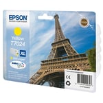 Afbeelding van Epson T7024 inktcartridge geel hoge capaciteit (origineel) | EPST70244010