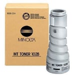 Afbeelding van Minolta tonerkit 102B (8935-204) toner cartridge zwart 2 stuks (origineel) | MIN102B