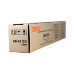 Afbeelding van Triumph-Adler CK-5512C (1T02R6CTA0) toner cartridge cyaan (origineel) | TRI1T02R6CTA0