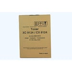 Afbeelding van Utax 008010010 / XC 9124 toner cartridge zwart 2 stuks (origineel) | UTA8010010