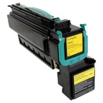 Afbeelding van Lexmark 24B6021 toner cartridge geel extra hoge capaciteit (origineel) | LEX24B6021