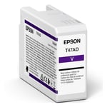 Afbeelding van Epson T47AD inktcartridge violet (origineel) | EPSC13T47AD00