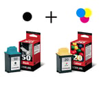 Afbeelding van Lexmark bundel 50(black) + 20(color) | LEXB-50-20
