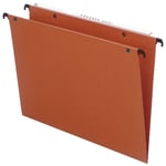 Afbeelding van Esselte Orgarex Dual verticale hangmap | A4 | V-bodem | oranje | 25 stuks | ESS21631