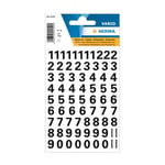 Afbeelding van Herma 4159 0-9 etiketten | 10 mm | zwart | 71 etiketten | HER4159