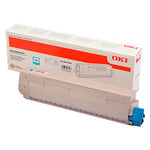 Afbeelding van OKI 46471103 toner cartridge cyaan (origineel) | OKI46471103