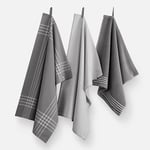 Afbeelding van Walra Doekenset | Set 3 stuks | Antraciet en Wit | WA999NA7192