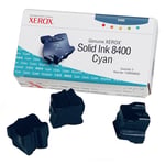 Afbeelding van Xerox 108R00605 solid inkt cyaan 3 stuks (origineel) | XER108R00605