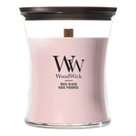 Afbeelding van Woodwick Medium Hourglass geurkaars | Rose Blush | 275 gram | WO1095NA8745