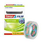 Afbeelding van Tesa Eco & Clear plakband | transparant | 15 mm x 10 m | TES57035-0000001