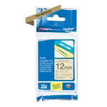 Afbeelding van Brother TZe-MPGG31 tape zwart op goud 12 mm (origineel) | BROTZE-MPGG31