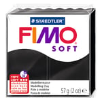 Afbeelding van Fimo 8020-9 klei soft | zwart | 57 gram | STA8020-9