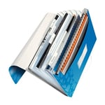 Afbeelding van Leitz 4589 WOW projectmap | blauw metallic | 6 vakken | LEI45890036