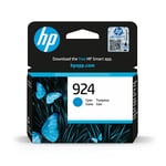Afbeelding van HP 924 (4K0U3NE) inktcartridge cyaan (origineel) | HP4K0U3NE