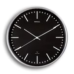 Afbeelding van Maul MAULfly radiogestuurde wandklok | aluminium | zilvergrijs | 30,5 cm | MAU9063490