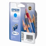 Afbeelding van Epson T0322 inktcartridge cyaan (origineel) | EPST032240