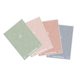 Afbeelding van Aurora 2960DT spiraalblok | A4 | gelinieerd | assorti | 80 gr. | 60 vel | 10 stuks | AUR2960DT
