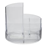 Afbeelding van Maul 4117605 roundbox bureauorganizer | kunststof | transparant | MAU4117605
