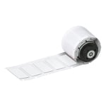 Afbeelding van Brady M6-04-7593-WT gelamineerde polyester labels wit | 27 mm x 18 mm (origineel) | BRAM6-04-7593-WT